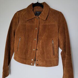 Forever 21 Suede Brown Jacket